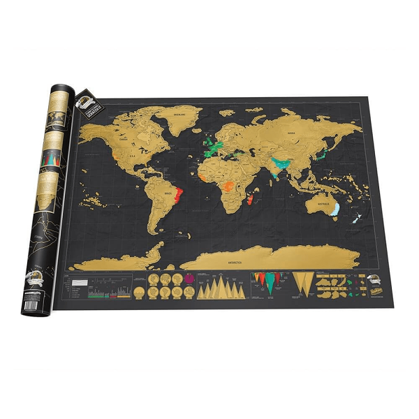 Scratch Map Deluxe by Veasoon