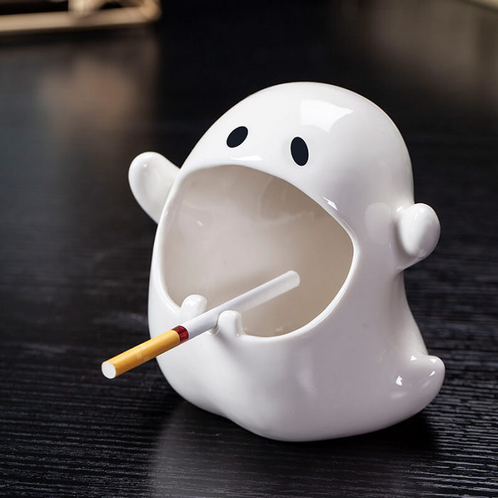Ghost Ceramic Ashtray