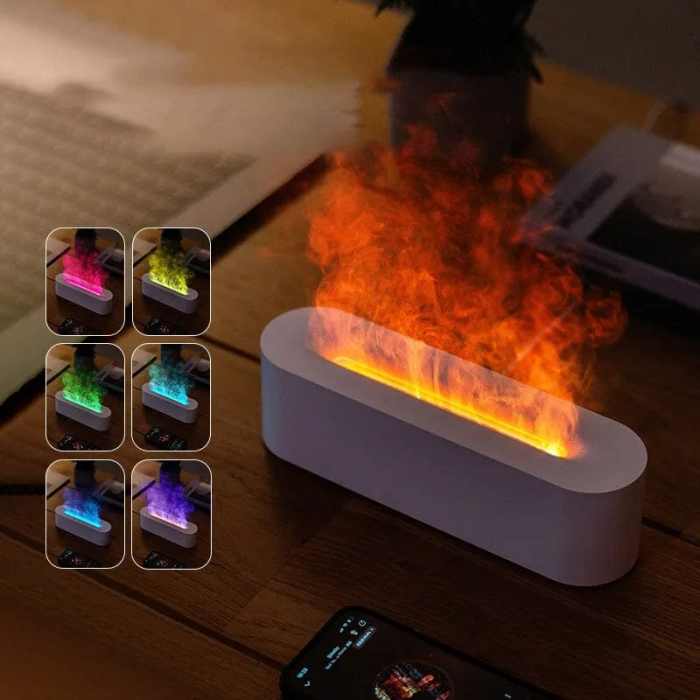 Minimalistic Flame Diffuser Humidifier by Veasoon
