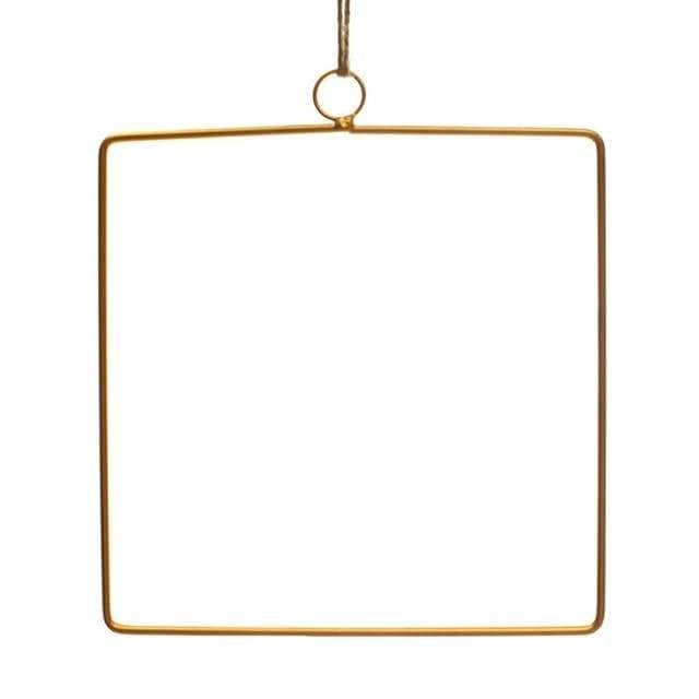 Gold Geometric Hanging Decorations by Veasoon