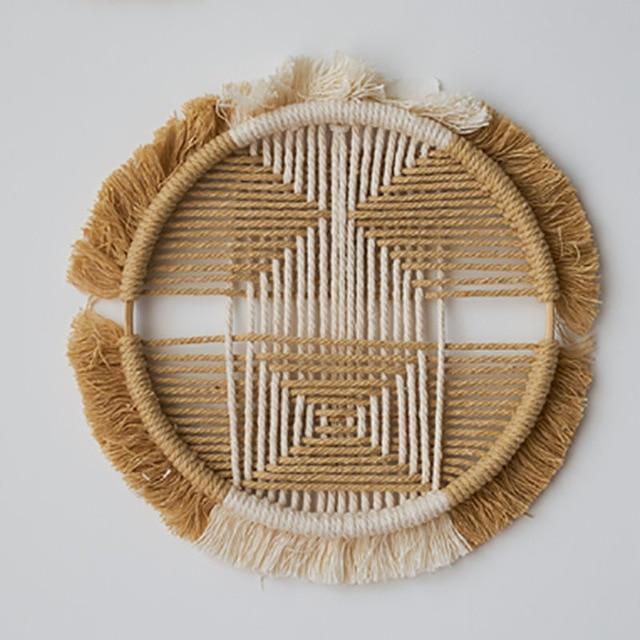 Bohemian Handmade Bamboo Macrame Wall Hangings by Veasoon