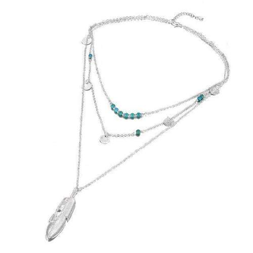Boho Feather Necklace