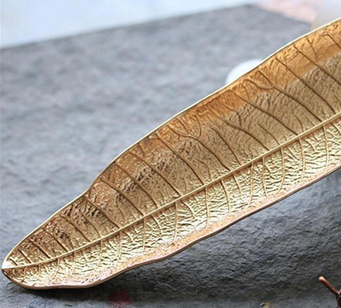 Bodhi Leaf Incense Stick Burner by Veasoon