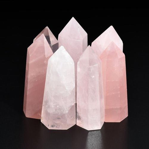 Rose Quartz Crystal Point by Veasoon