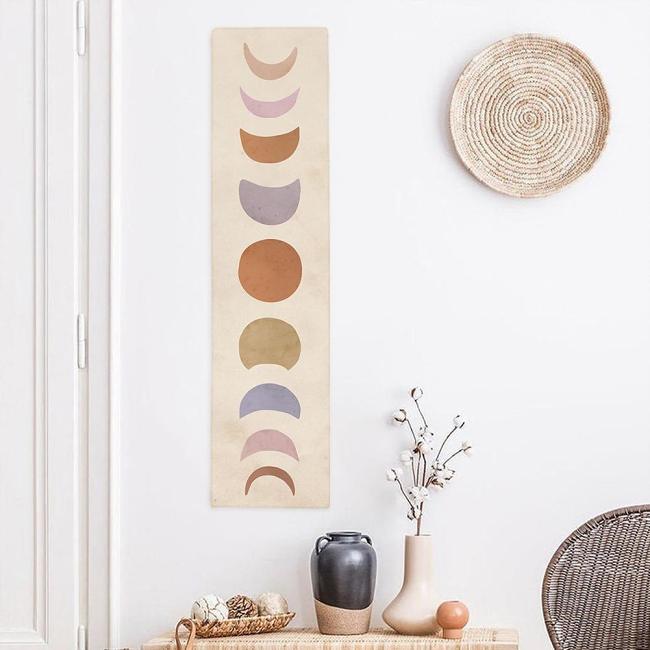 Abstract Moon Phase Wall Art by Veasoon