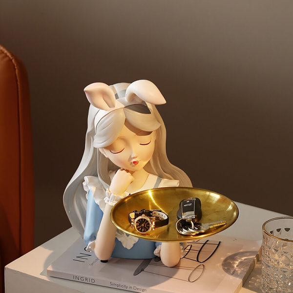 Elegant Girl Storage Decoration Ornaments