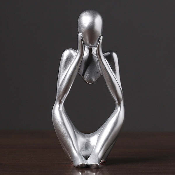 Thinker Resin Decoration
