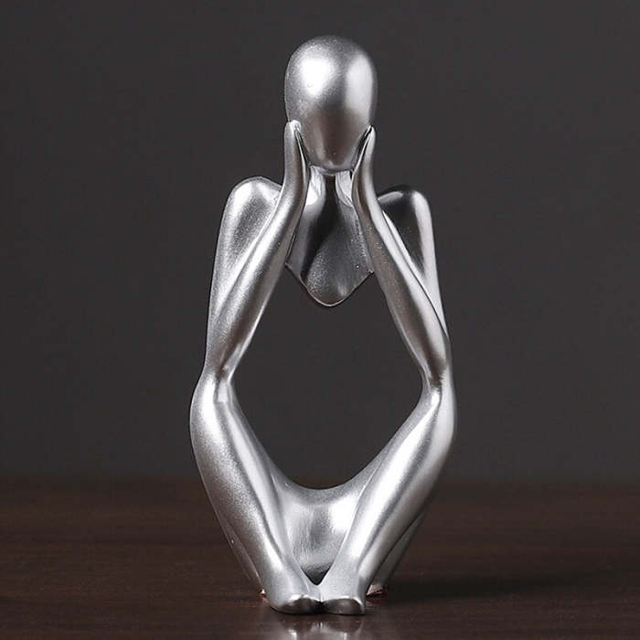 Thinker Resin Decoration