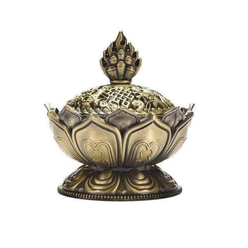 Holy Lotus Incense Burner by Veasoon