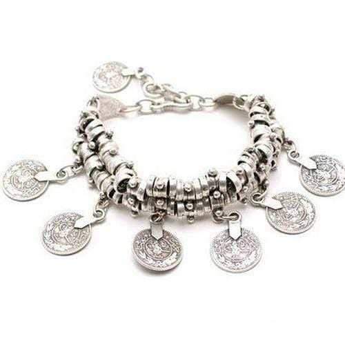 I am Abundant Coin Bracelet
