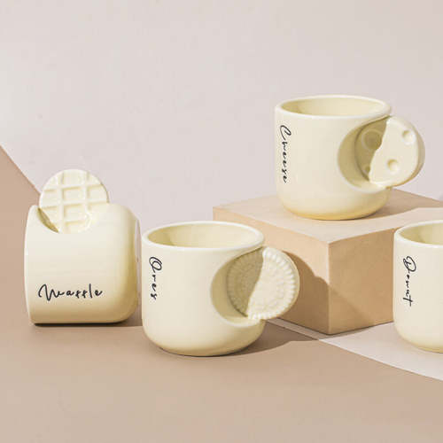 Dessert Handle Ceramic Mug