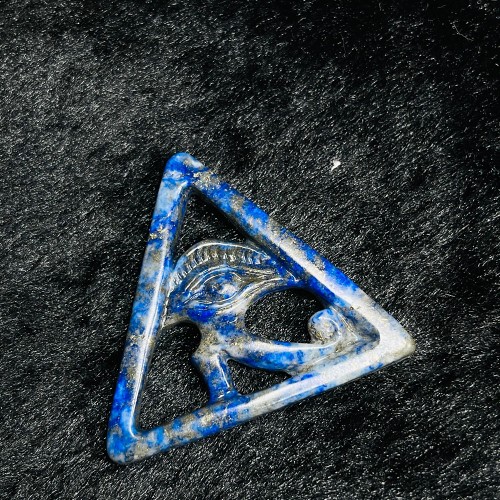 Lapis Lazuli Eye of Horus by Veasoon