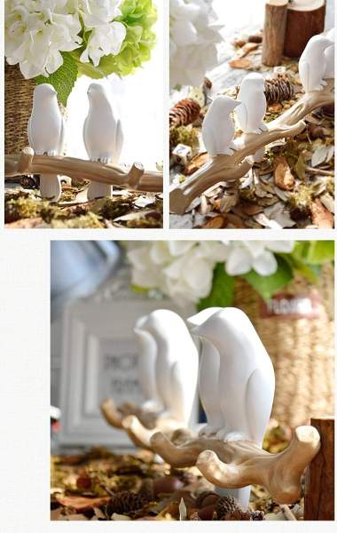 Cute Birds Wall Hanger by Veasoon