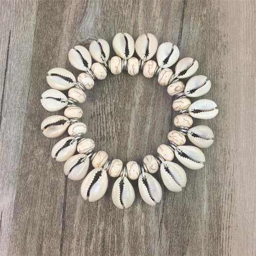Sea Shell Multi Beads Bracelet