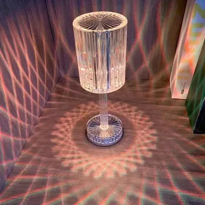 Crystal Table Lamp by Veasoon