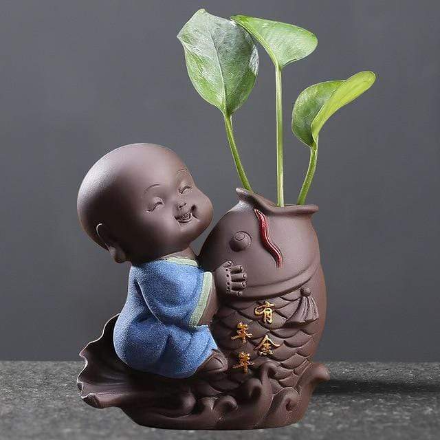 Cute Baby Buddha Flower Pot by Veasoon