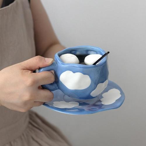 Blue Sky Coffee Mug by Veasoon