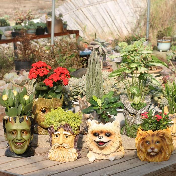 Monsters Planter Pots by Veasoon