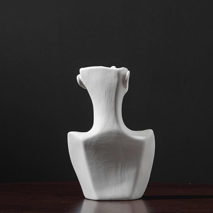 Lady Statue Vase by Veasoon