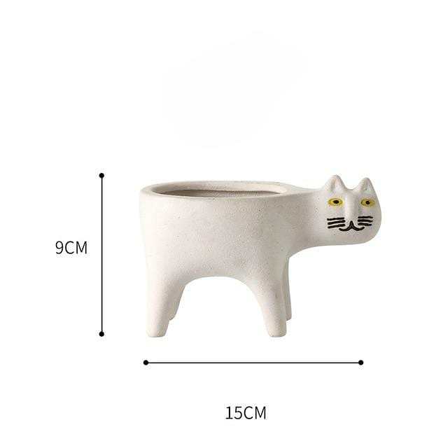 Cats Mini Planters by Veasoon