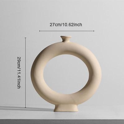 Nordic Aesthetic Ceramic Vases by Veasoon