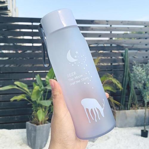 Deer The Moon and The Stars Water Bottle by Veasoon