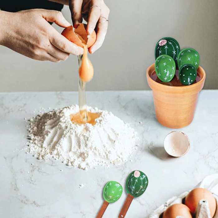 Cactus Measuring Spoon Set by Veasoon