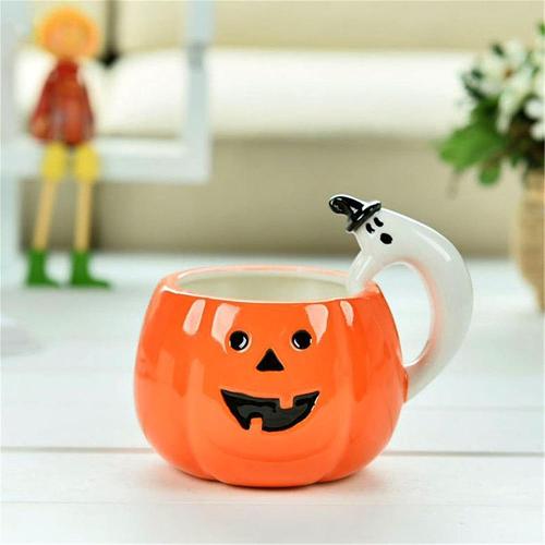 Halloween Pumpkin Mug by Veasoon