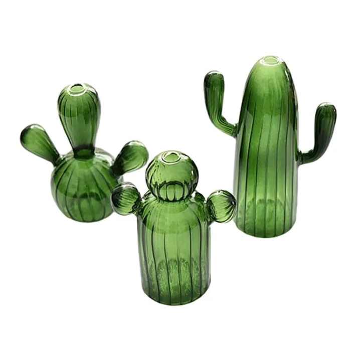 Cactus Glass Vase by Veasoon