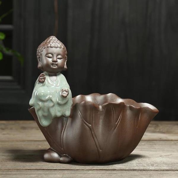 Little Monk Ceramic Flower Pot by Veasoon