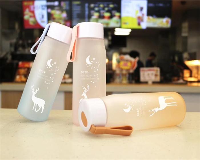 Deer The Moon and The Stars Water Bottle by Veasoon