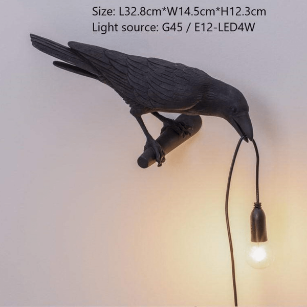 The Raven Wall Light by Veasoon