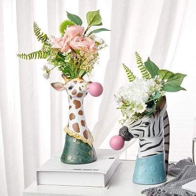 Cute Animals Flower Vase by Veasoon