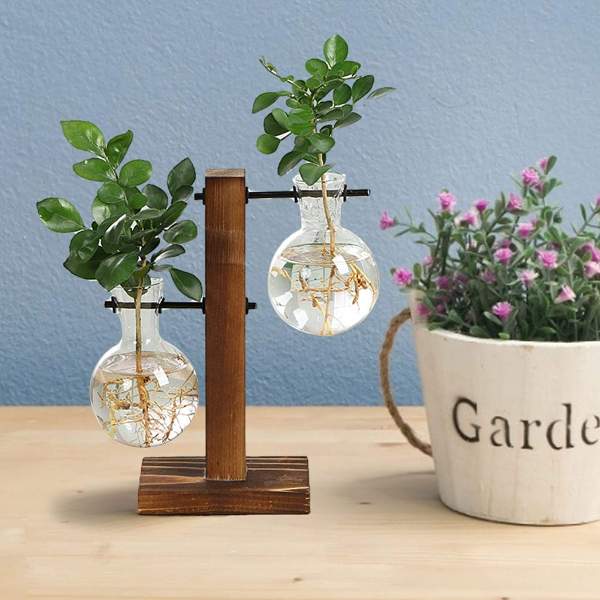 Terrarium Bulb Vase by Veasoon
