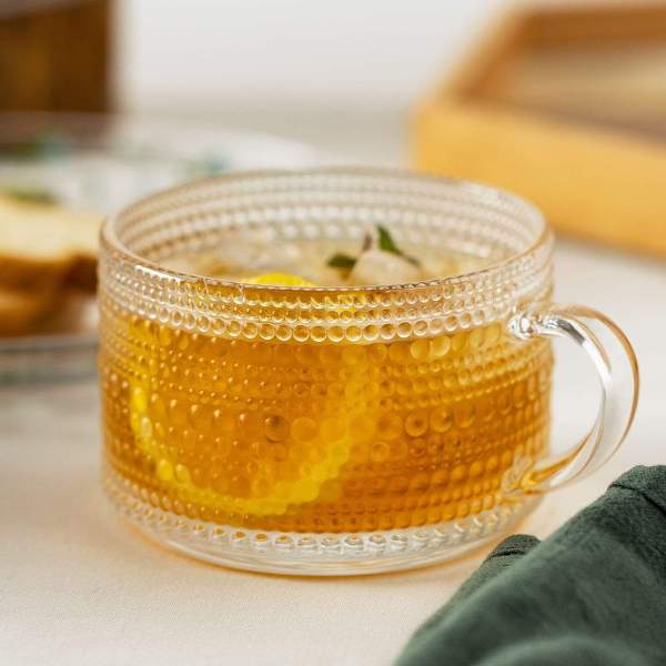 Nordic Elegant Glass Cups by Veasoon