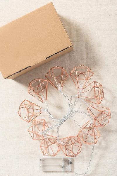 Geometric Hexagon Lights by Veasoon