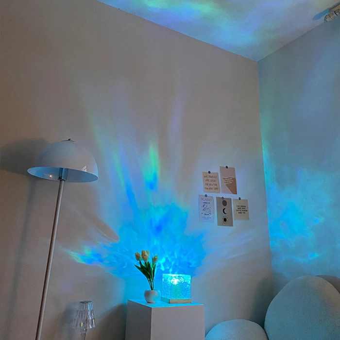 AquaWave Glow Lamp by Veasoon
