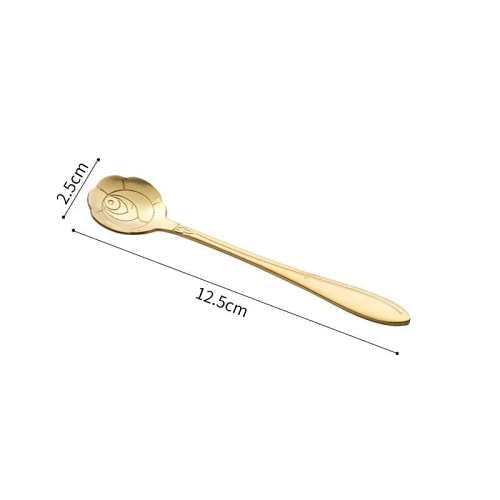 Cute Stainless Steel Coffee Spoons by Veasoon