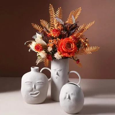 Faces Decor Pots by Veasoon