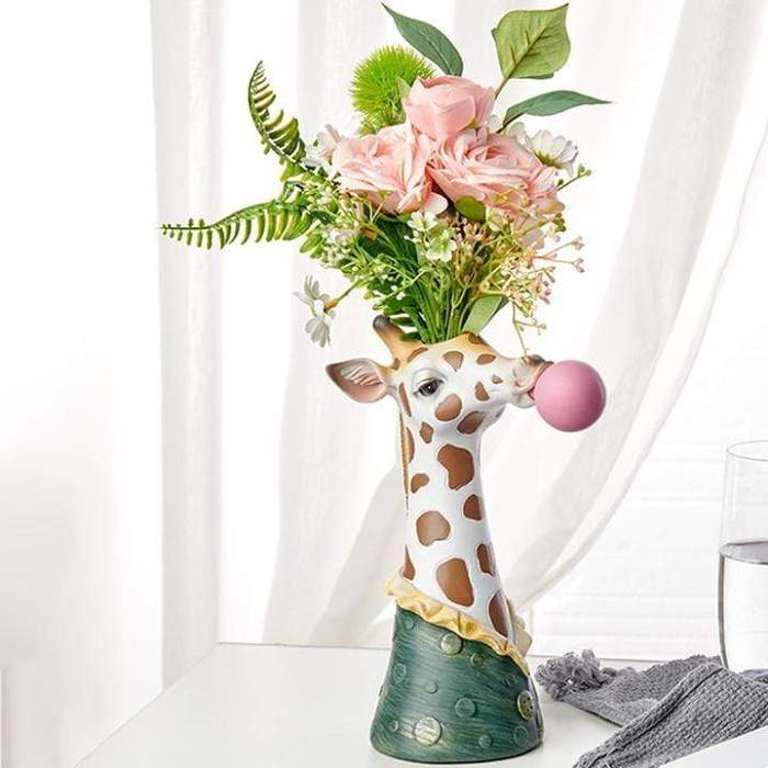 Cute Animals Flower Vase by Veasoon