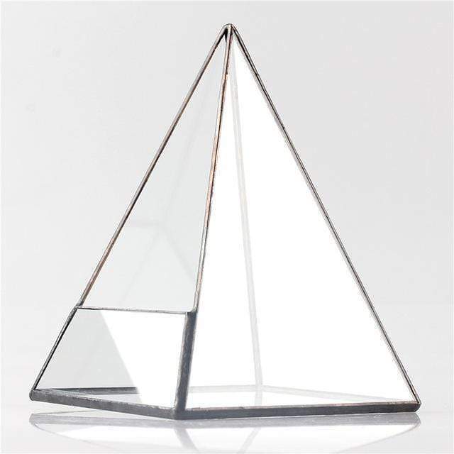 Glass Pyramid Plant Terrarium by Veasoon
