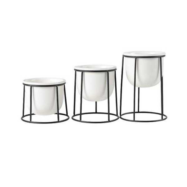 Set of 3 Flower Pots by Veasoon