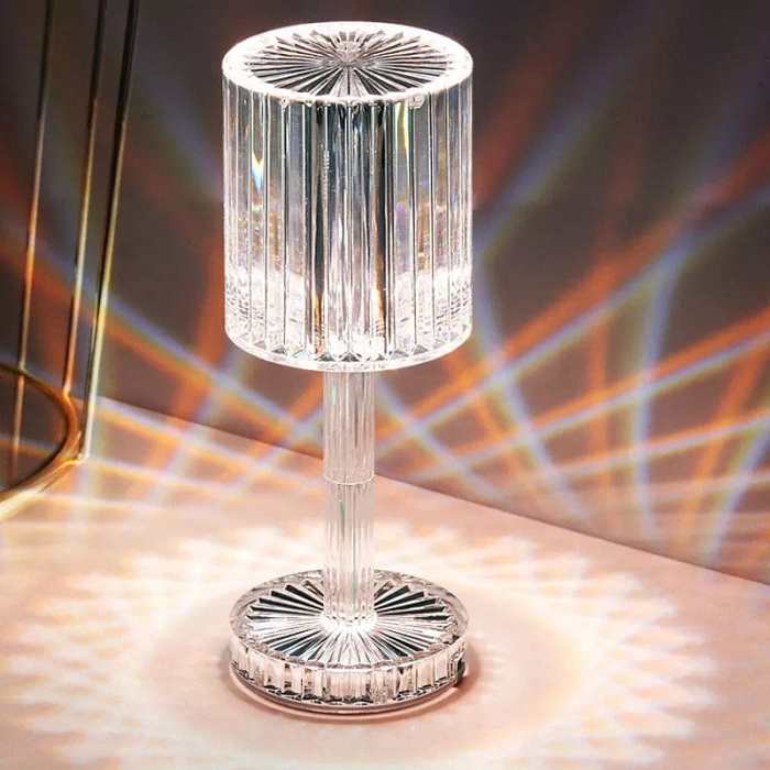 Crystal Table Lamp by Veasoon