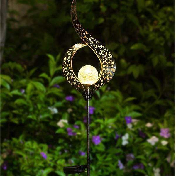 Romantic Solar Crackle Garden Light by Veasoon