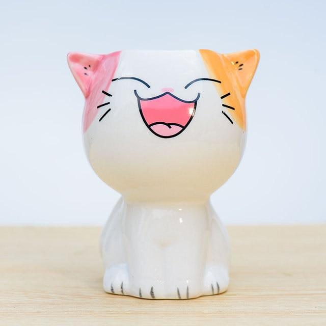 Cartoon Cat Flower Pots by Veasoon