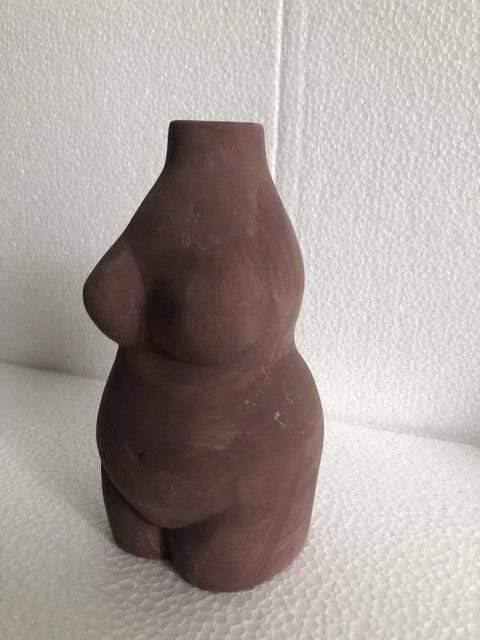 Female Nude Flower Vase by Veasoon