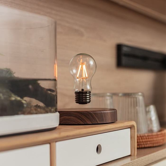 Floating Light Bulb Lamp by Veasoon