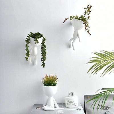 Human Sculptures Plant Pots by Veasoon