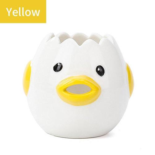 Ceramic Chicken Egg White Separator by Veasoon