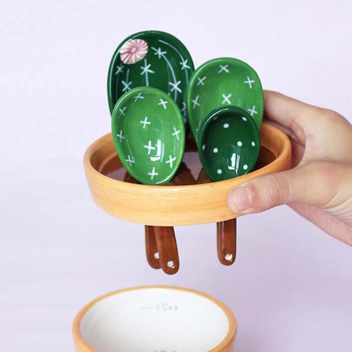 Cactus Measuring Spoon Set by Veasoon